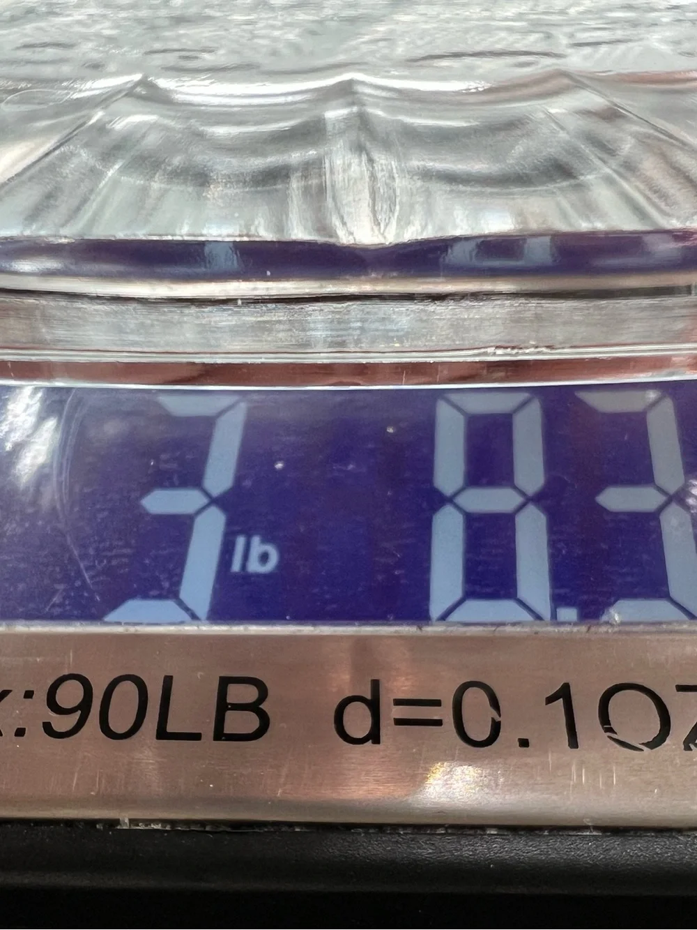 Vintage Heavy Pressed Glass Floral Serving Platter 13” Decorative Cake Plate